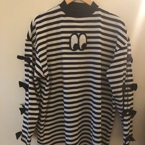 Lazy Oaf Bow Tie Long Sleeve T-shirt